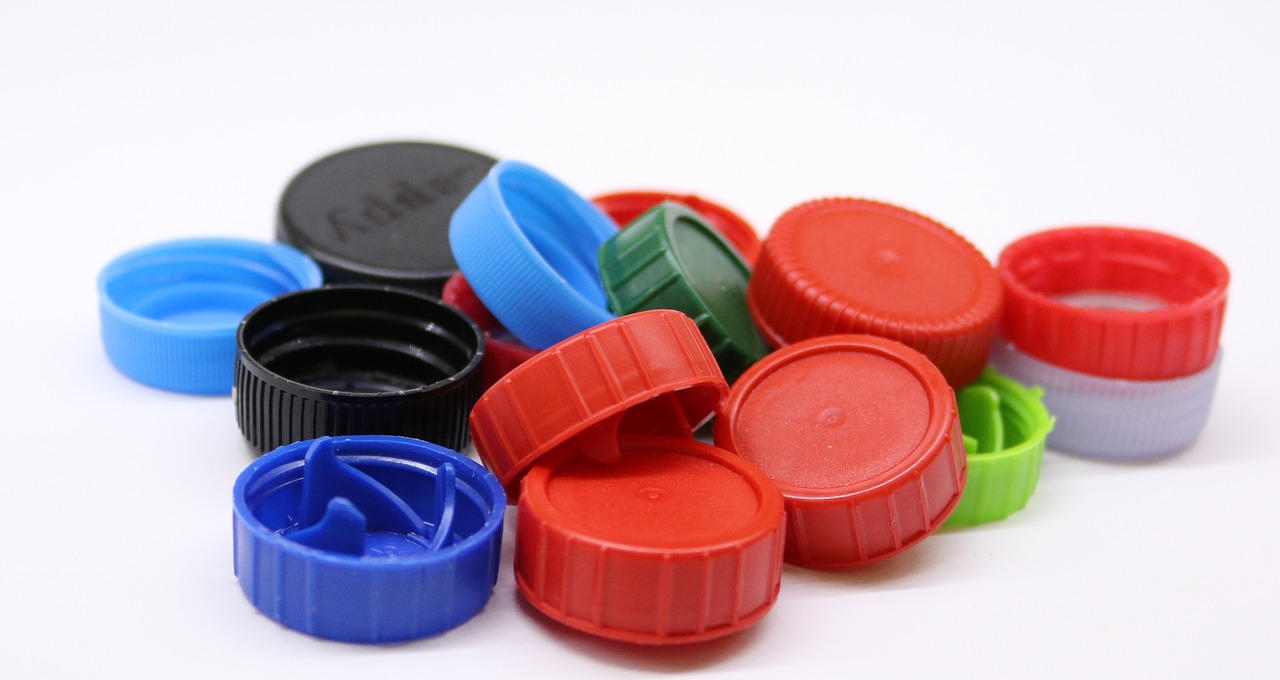 plastic screw caps, caps, plastic