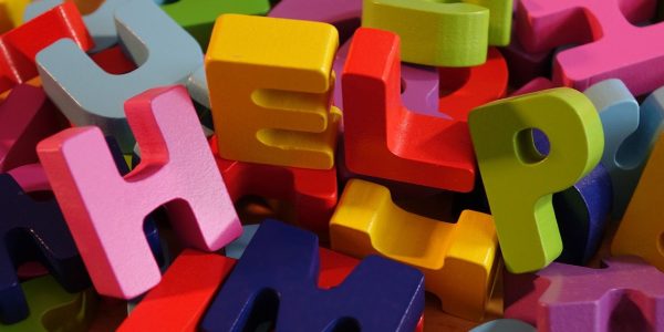 help, support, letter